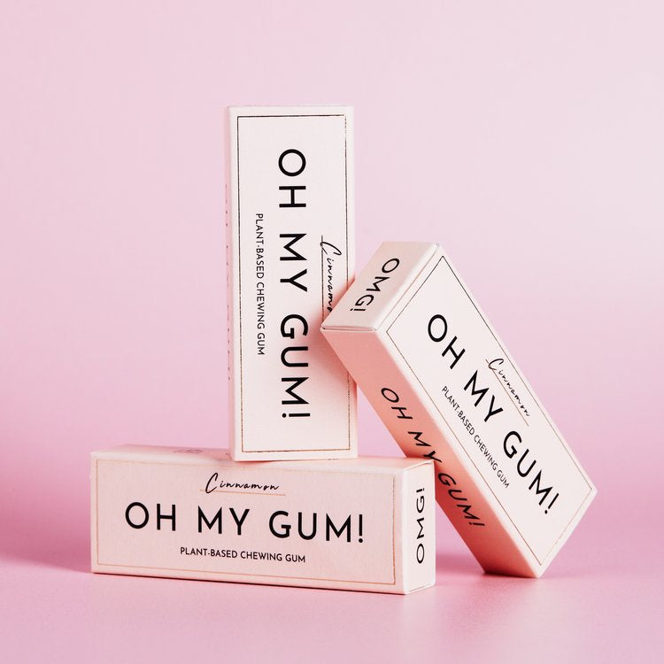 OH MY GUM! CINNAMON sugar-free Chewing Gum