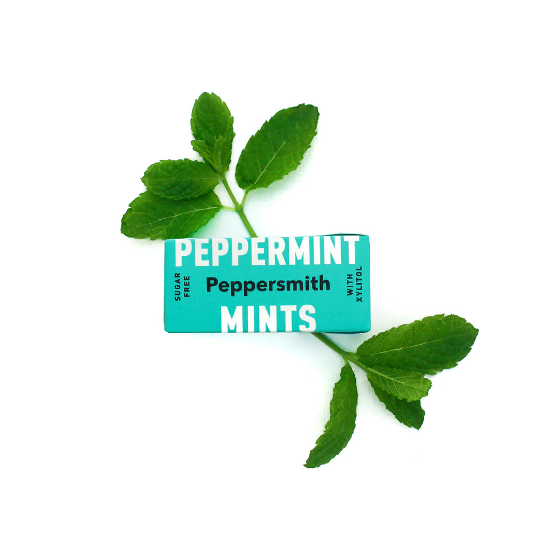 Peppersmith ENGLISH PEPPERMINT XYLITOL MINTS