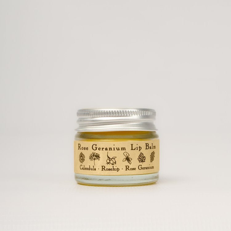 SALIX MOON APOTHECARY Calendula, Rosehip and Rose Geranium Lip Balm with Local Beeswax
