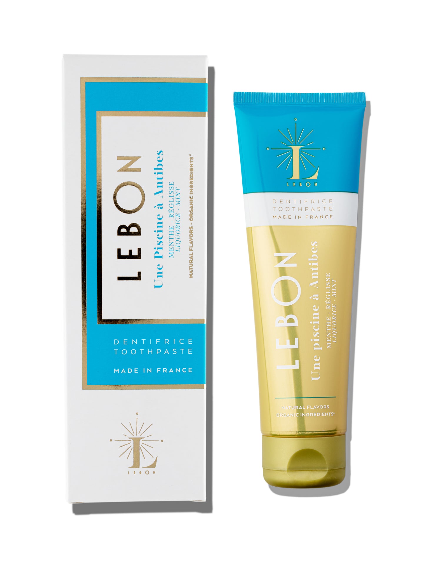 LEBON Flavorcare Une Piscine à Antibes LIQUORICE + MINT Toothpaste