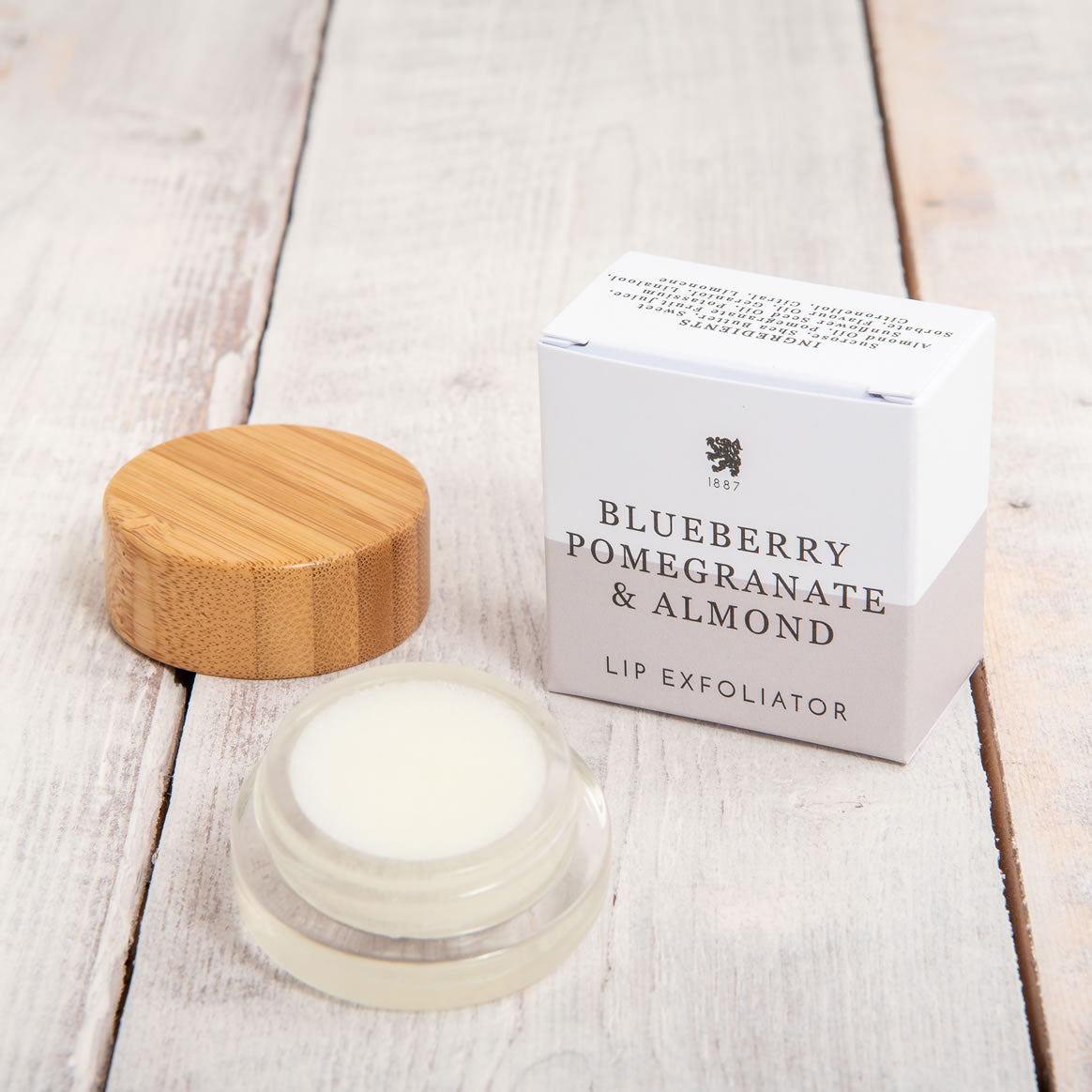 BANKS-LYON BOTANICAL Blueberry, Pomegranate And Almond Lip Exfoliator