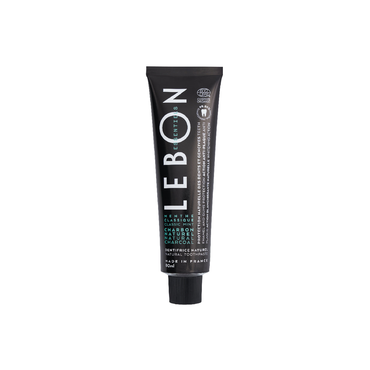 LEBON Essentiels Whitening CLASSIC MINT + CHARCOAL Toothpaste