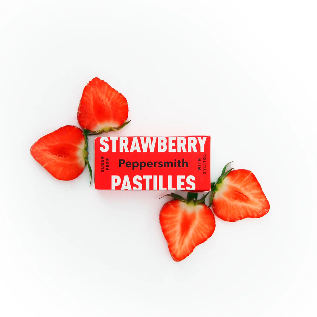 Peppersmith STRAWBERRY XYLITOL MINTS