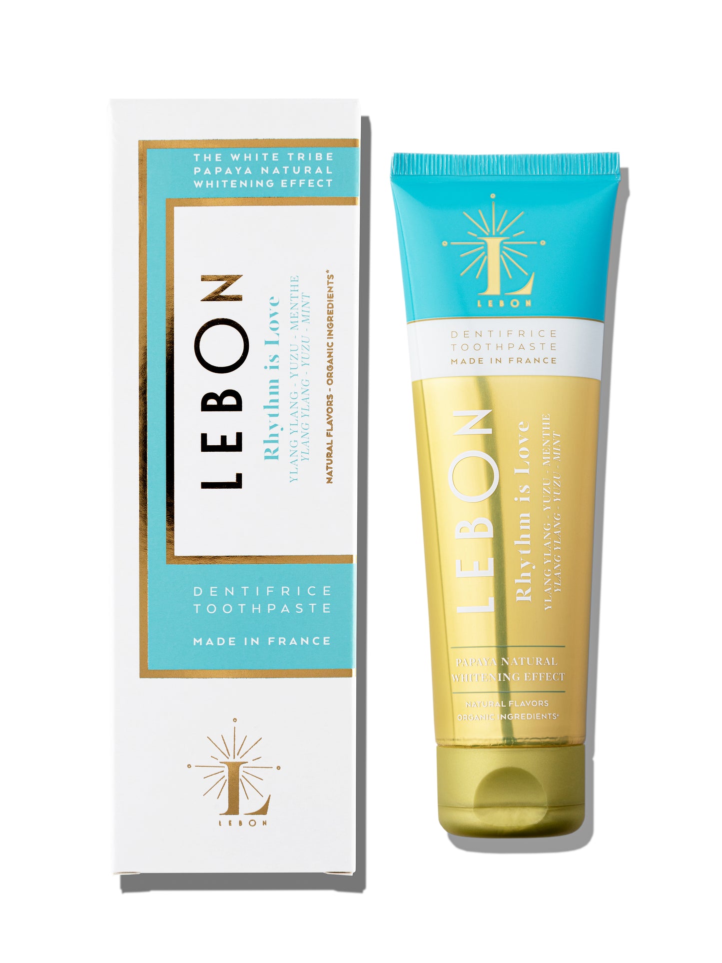 LEBON Flavorcare Rhythm is Love YLANG YLANG + YUZU + MINT Toothpaste