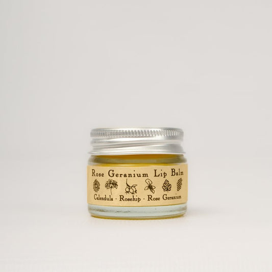 SALIX MOON APOTHECARY Calendula, Rosehip and Rose Geranium Lip Balm with Local Beeswax