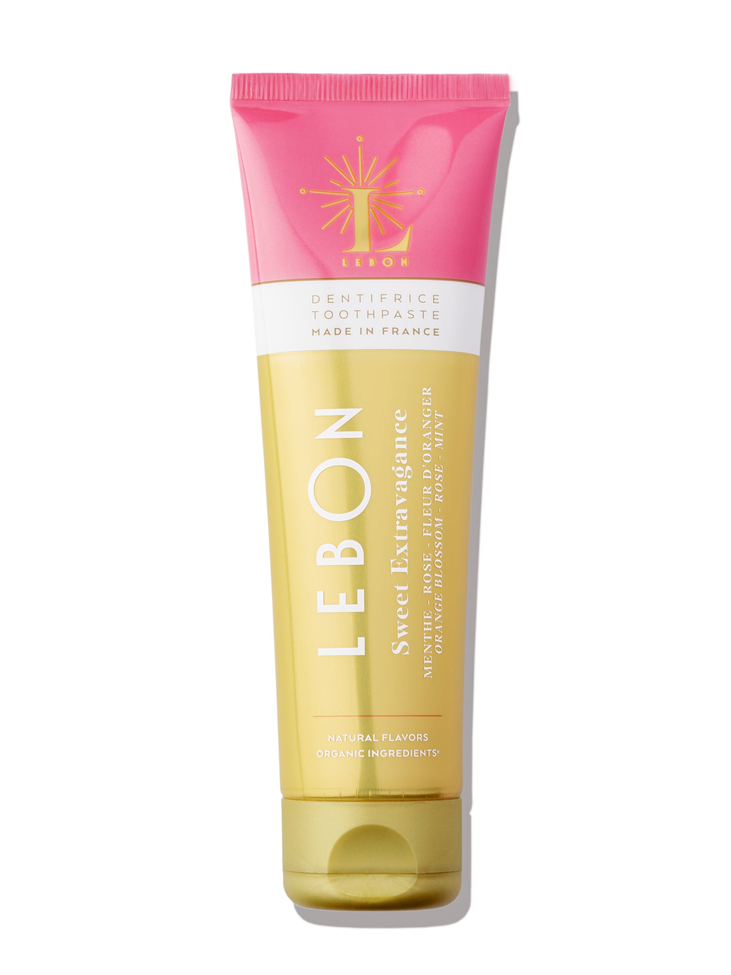 LEBON Flavorcare Sweet Extravagance ROSE + ORANGE BLOSSOM + MINT Toothpaste