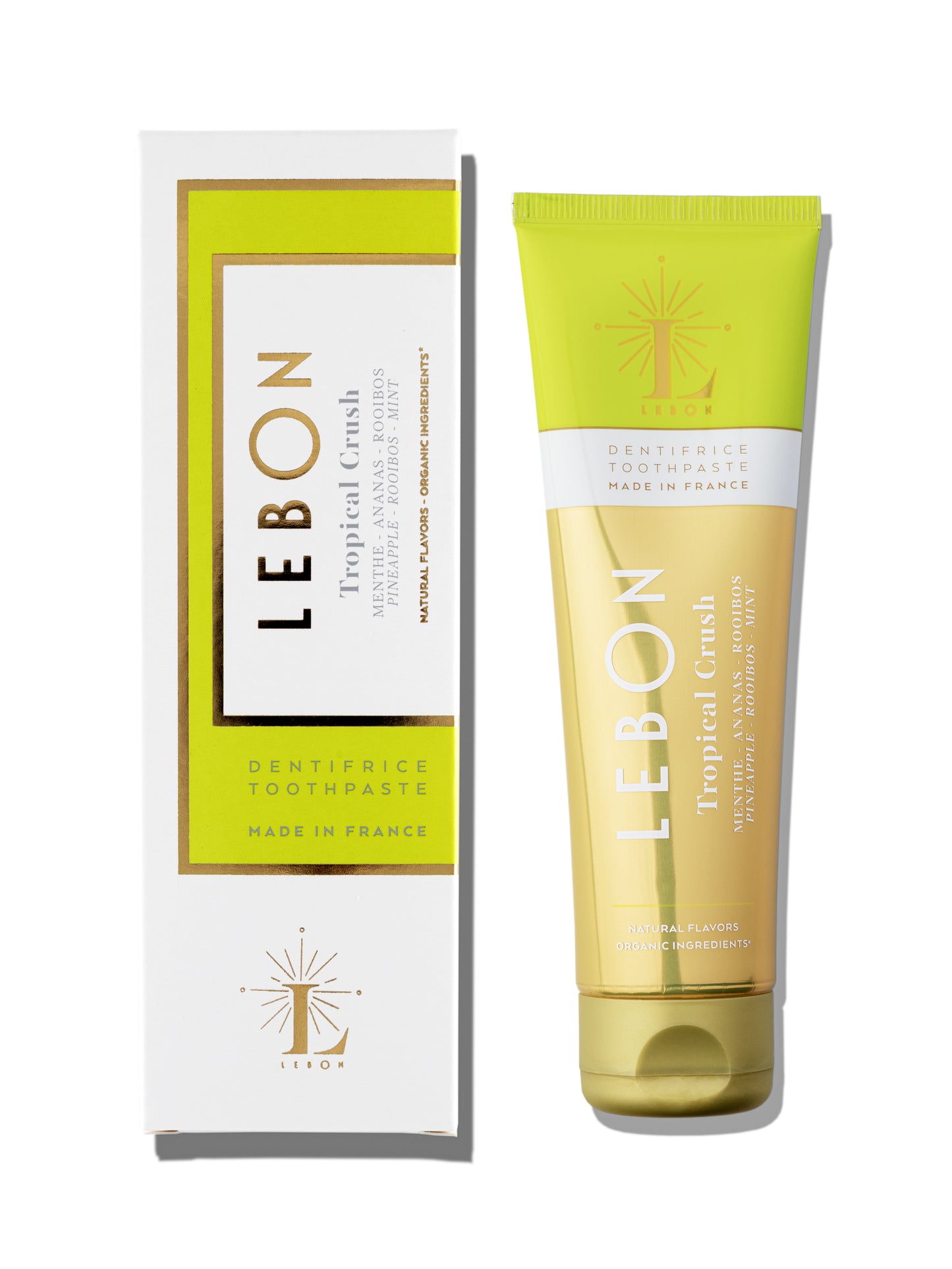 LEBON Flavorcare Tropical Crush PINEAPPLE + ROOIBOS + MINT Toothpaste