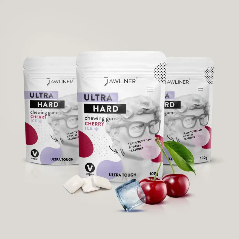 JAWLINER® Fitness Chewing Gum – Cherry Ice