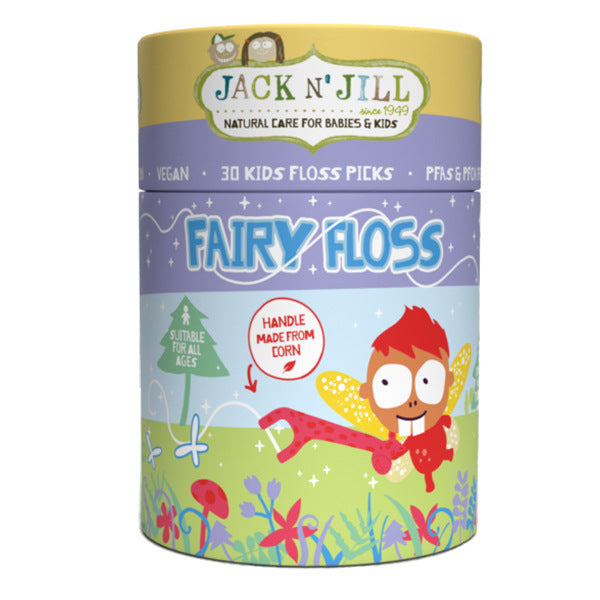 JACK N' JILL Fairy Floss Picks Biodegradable - 30 pcs
